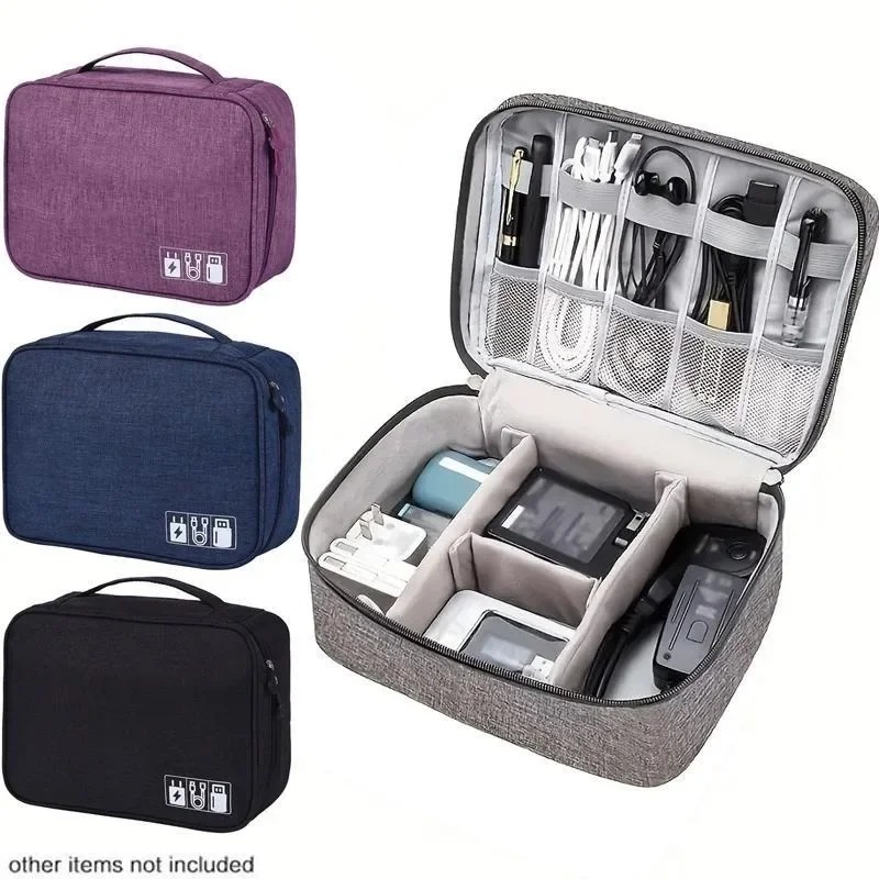 Tech Accessories Types - Organizer Elettronico da Viaggio, Custodia Impermeabile