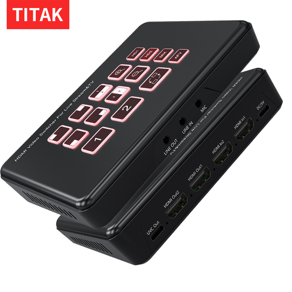 Usb C To Hdmi - Switcher mixer video streaming live HDMI