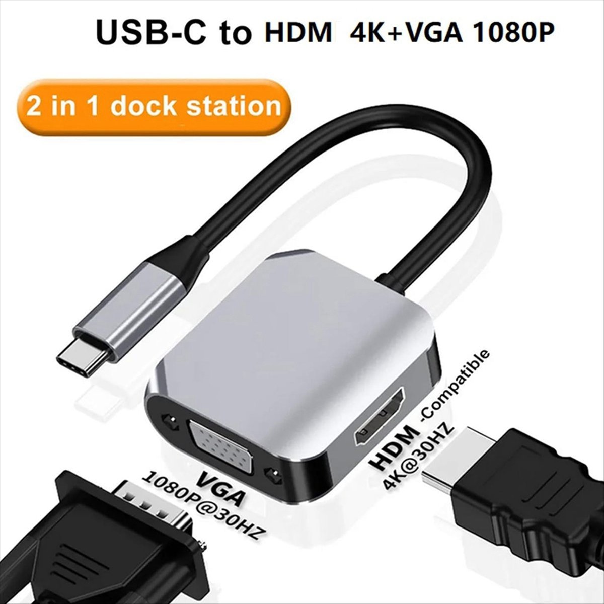 * Docking station USB C A14E,  - Usb C To Hdmi recensione e prezzo