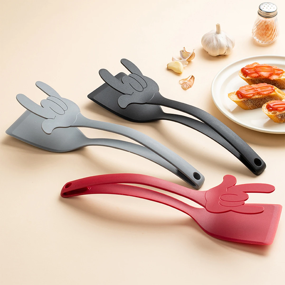 1/3 pz pala Clip Silicone Grip - Hi Tech Kitchen Accessories recensione e prezzo