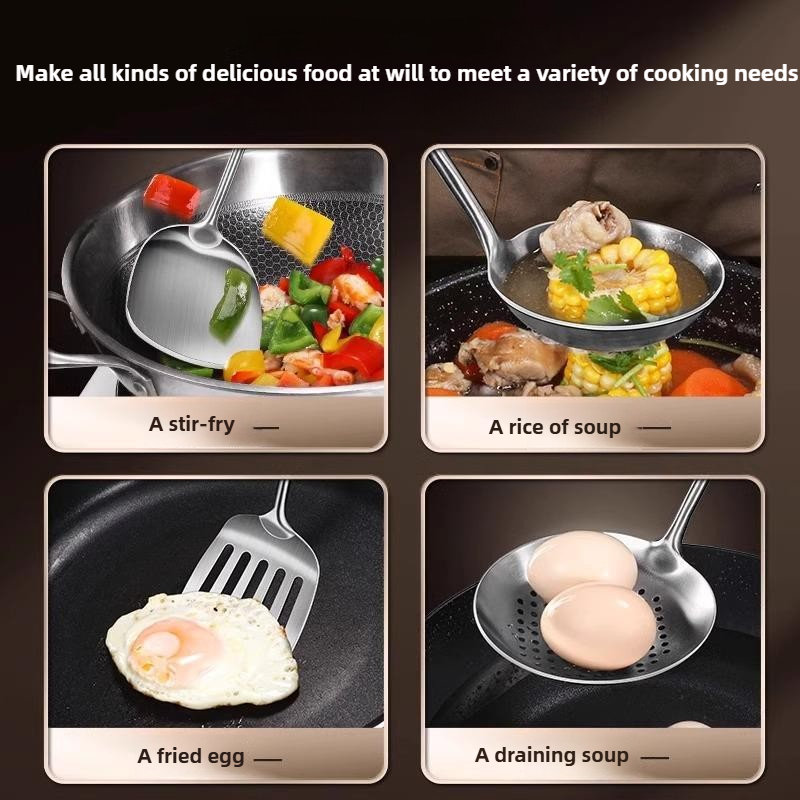 Spatola per wok in acciaio ino - Hi Tech Kitchen Accessories recensione e prezzo