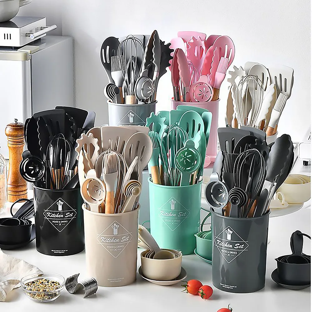 34 pezzi di utensili in Silico - Hi Tech Kitchen Accessories recensione e prezzo